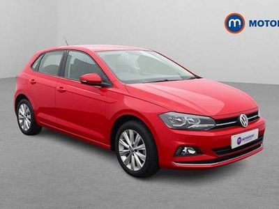 Used VW Polo SEL 116 HP (85 kW) 2020 Red Hatchback