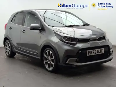 Used Kia Picanto X-Line 66 HP (48 kW) 2022 Grey Hatchback