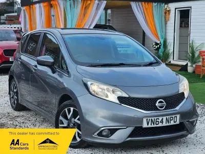 Begagnad Nissan Note Acenta Premium 90 HK (66 kW) 2014 Grå Halvkombi