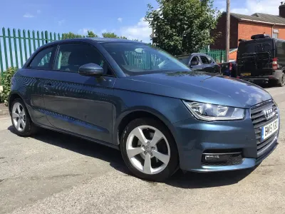 Used Audi A1 Sport 123 HP (90 kW) 2015 Blue Hatchback