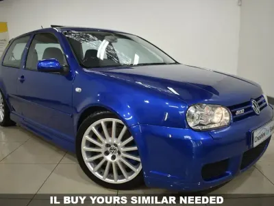 Used VW Golf IV R 237 HP (174 kW) 2003 Blue Hatchback