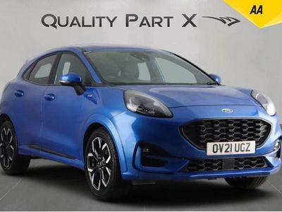 Used Ford Puma ST-Line X 155 HP (114 kW) 2021 Blue SUV