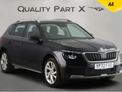 Used Skoda Kamiq SE L Executive 110 HP (80 kW) 2022 Black SUV