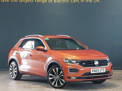 Used VW T-Roc R-line 2019 Orange SUV
