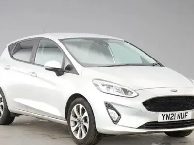 Begagnad Ford Fiesta Trend 125 HK (91 kW) 2021 Silver Halvkombi