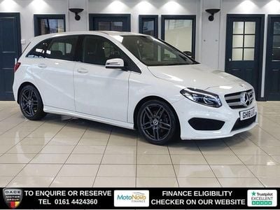 Used Mercedes B180 AMG line 122 HP (89 kW) 2018 White MPV