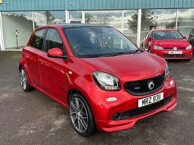 Used Smart ForFour Brabus 109 HP (80 kW) 2017 Red Hatchback