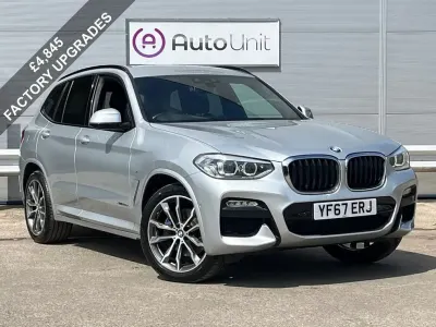 Used BMW X3 M Sport 190 HP (139 kW) 2017 Silver SUV