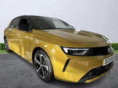 New Vauxhall Astra 2026 Electric yellow Hatchback