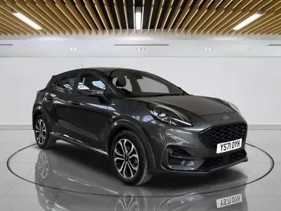 Usado Ford Puma ST-Line 125 HP (91 kW) 2021 Cinzento SUV
