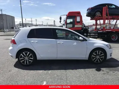 Used VW Golf VII GT 2014 White Hatchback