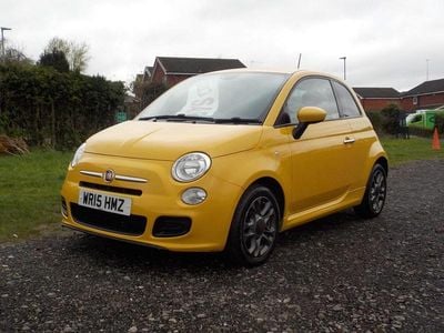 Używany Fiat 500 S 69 KM (50 kW) 2015 Żółty Hatchback