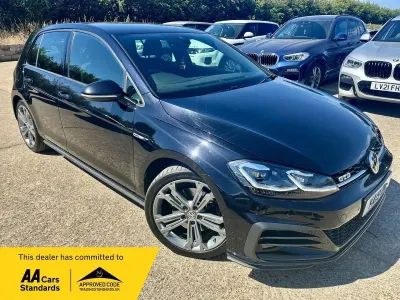 Used VW Golf VII GTD 184 HP (135 kW) 2019 Black Hatchback