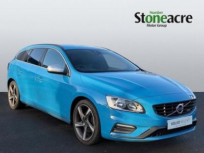 Blue Used 2014 Volvo V60 R-Design Estate | £13,490 (Expensive)