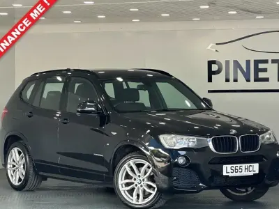 Used BMW X3 M Sport 190 HP (139 kW) 2015 Black SUV