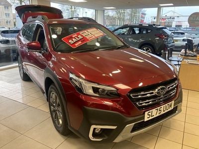 New Subaru Outback 2025 Red Estate
