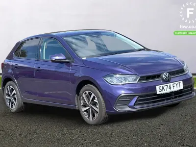 Used VW Polo Match 95 HP (69 kW) 2024 Mauve/purple Hatchback