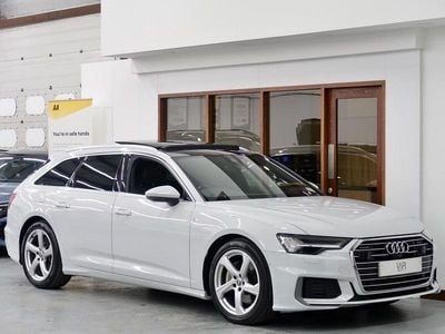 Used Audi A6 S-Line 2020 White Estate