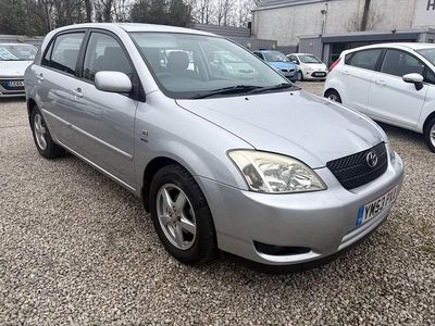 Used Toyota Corolla T3 110 HP (80 kW) 2004 Silver Hatchback