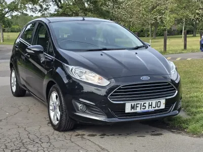 Used Ford Fiesta Zetec 2015 Black Hatchback