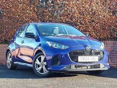 Blue Used 2024 Mazda 2 Exclusive-Line Hatchback | £16,798 (Fair price)
