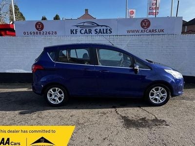 Used Ford B-MAX Zetec 95 HP (69 kW) 2016 Blue MPV