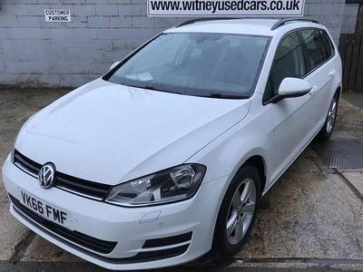 White Used 2016 VW Golf VII Edition Estate | £10,495 (Fair price)