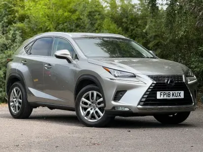 Used Lexus NX300h Luxury Line 196 HP (144 kW) 2018 Silver SUV