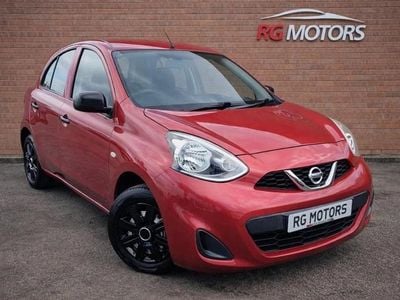 Used Nissan Micra Visia 78 HP (57 kW) 2013 Red Hatchback