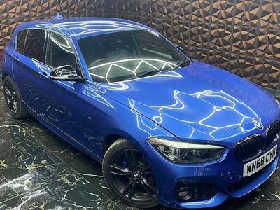 Used BMW 116 M Sport 116 HP (85 kW) 2018 Blue Hatchback