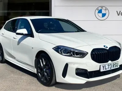 Used BMW 118 M Sport 134 HP (98 kW) 2024 White Hatchback