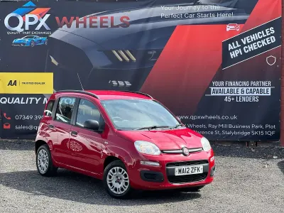 Used Fiat Panda Easy 69 HP (50 kW) 2012 Red Hatchback