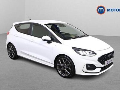 White Used 2022 Ford Fiesta ST-Line Hatchback | £13,599 (Fair price)