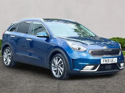 Used Kia Niro 141 HP (103 kW) 2019 Blue SUV