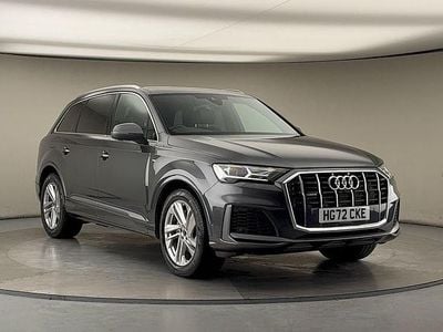 Daytona gray pearl effect/daytona gray pearl effec Used 2022 Audi Q7 S-Line SUV | £37,000 (Good price)