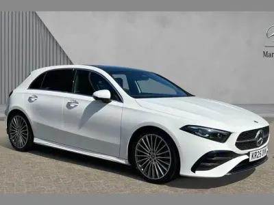 Used Mercedes A200 AMG Line Premium Plus 161 HP (118 kW) 2025 White Hatchback