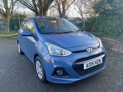Used Hyundai i10 SE 2015 Blue Hatchback