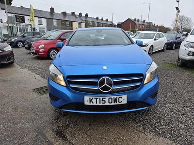 Used Mercedes A180 SE 2015 Blue Hatchback