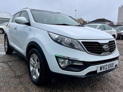 Begagnad Kia Sportage 134 HK (98 kW) 2012 Vit SUV