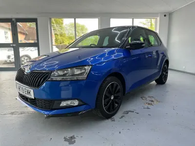 Used Skoda Fabia Monte Carlo 2019 Blue Hatchback