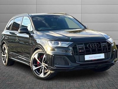 Mythos black Used 2023 Audi SQ7 Black Edition SUV | £57,750 (Good price)