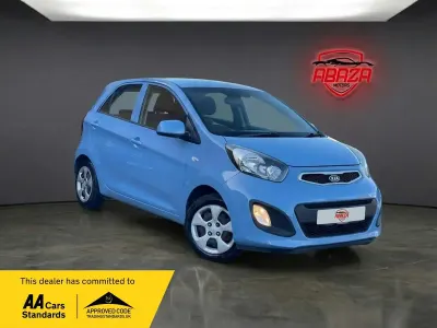 Used Kia Picanto 2012 Blue Hatchback
