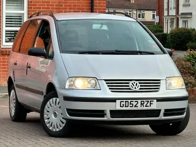 Used VW Sharan 115 HP (84 kW) 2002 Silver MPV