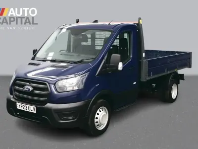 Used Ford Transit 130 HP (95 kW) 2023 Blue Van