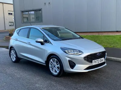 Used Ford Fiesta Titanium 125 HP (91 kW) 2023 Silver Hatchback