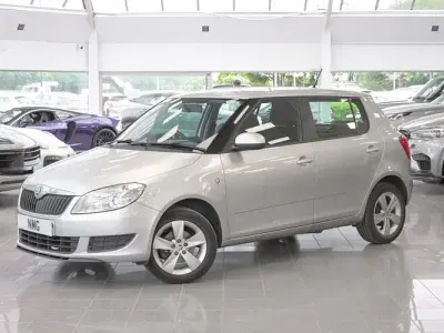 Used Skoda Fabia SE 69 HP (50 kW) 2013 Grey Hatchback