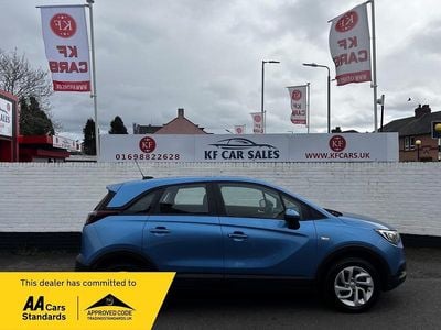 Used Vauxhall Crossland X S 2017 Blue SUV