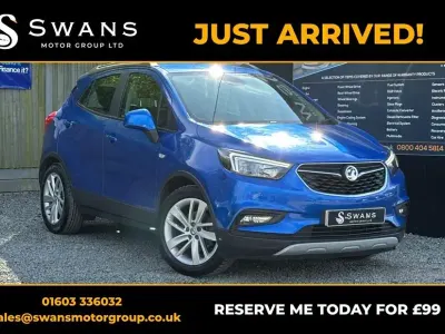 Second-hand Vauxhall Mokka X Design Edition 140 CP (102 kW) 2017 Albastru SUV