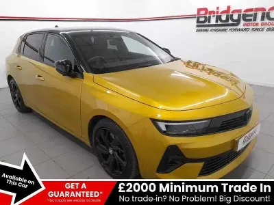 Used Vauxhall Astra GS Line 2023 Yellow/black Hatchback