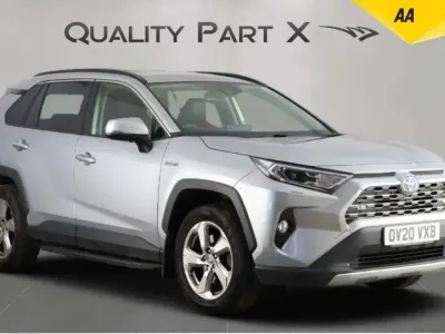 Used Toyota RAV4 Hybrid 222 HP (163 kW) 2020 Silver SUV